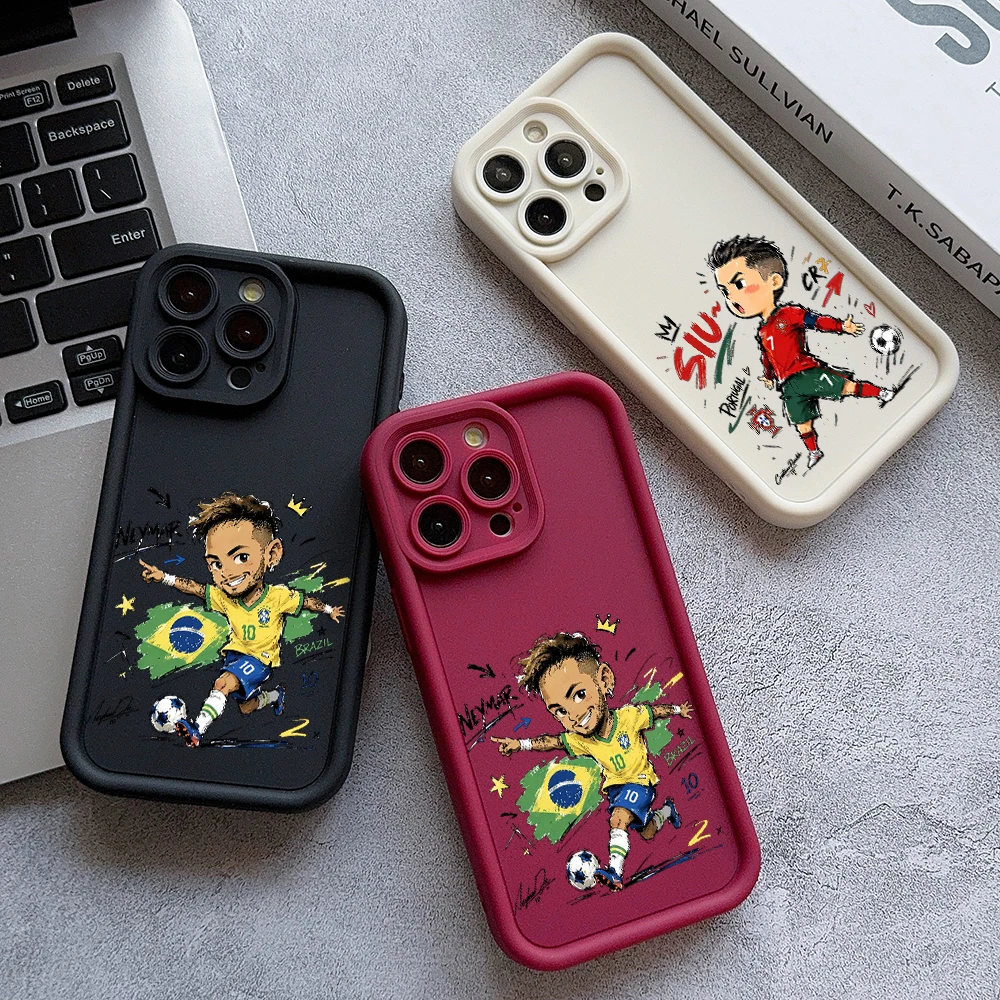 Oppo Reno 12 - Coque de téléphone dessin animé Neymars