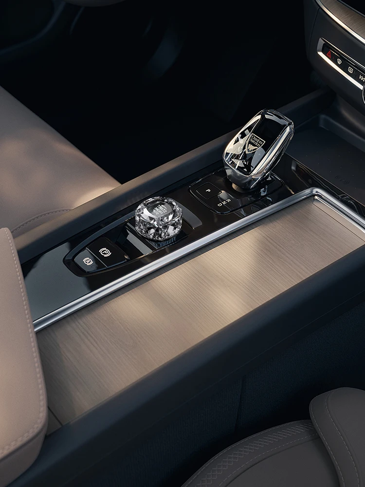 Für Volvo XC60 S90 XC90 S60 V60 V90 Ein-Klick-Start Kristallknopf-Abdeckung Innenraum-Modifikationszubehör – Detail 3