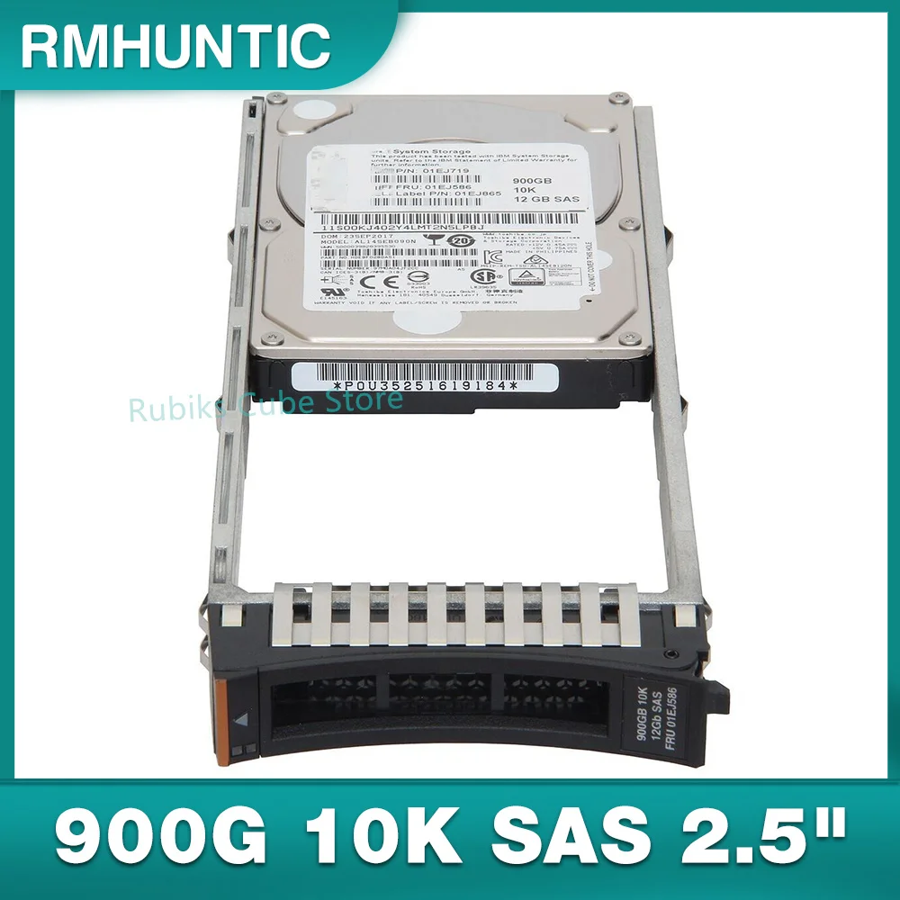 

Для жесткого диска IBM 01EJ719 01EJ586 01EJ865 V3700 V2 900G 10K SAS 2,5 дюйма 12 ГБ