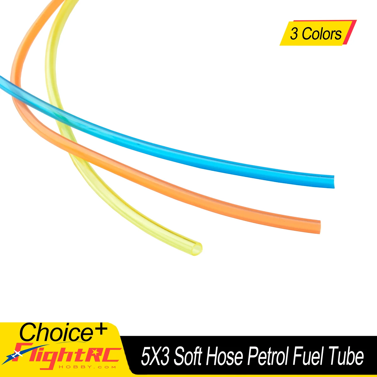 6.6-Feet 2M Fuel Tube Petrol Pipe Line Soft Hose Flexible Trimmer Chainsaw String Tools for RC Aircraft Car Boat