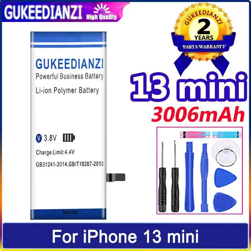 Mobile Phone Battery For Apple iPhone 13 Mini Premium Replacement 3006mAh