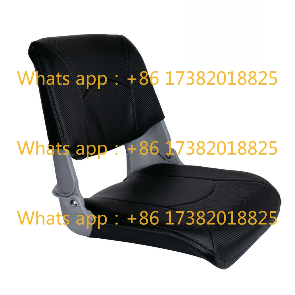 

Speedboat Yacht Seat, Marine Luya Boat Anti-UV Waterproof Sunscreen Folding Seat Aluminum Alloy Assault Boat Seat