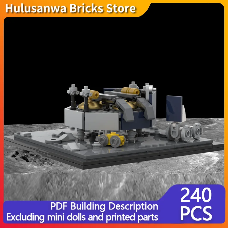 

Большая модель лунного посадчика MOC, строительные кирпичи, военное оборудование, модульные технологии, подарки, праздник, сборка, детские игрушки, костюм