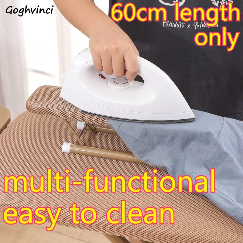 

Ironing Boards Portable Desktop Quick Storage Stable Foldable Space-saving Heat Insulation Easy To Clean Odorless Non Slip