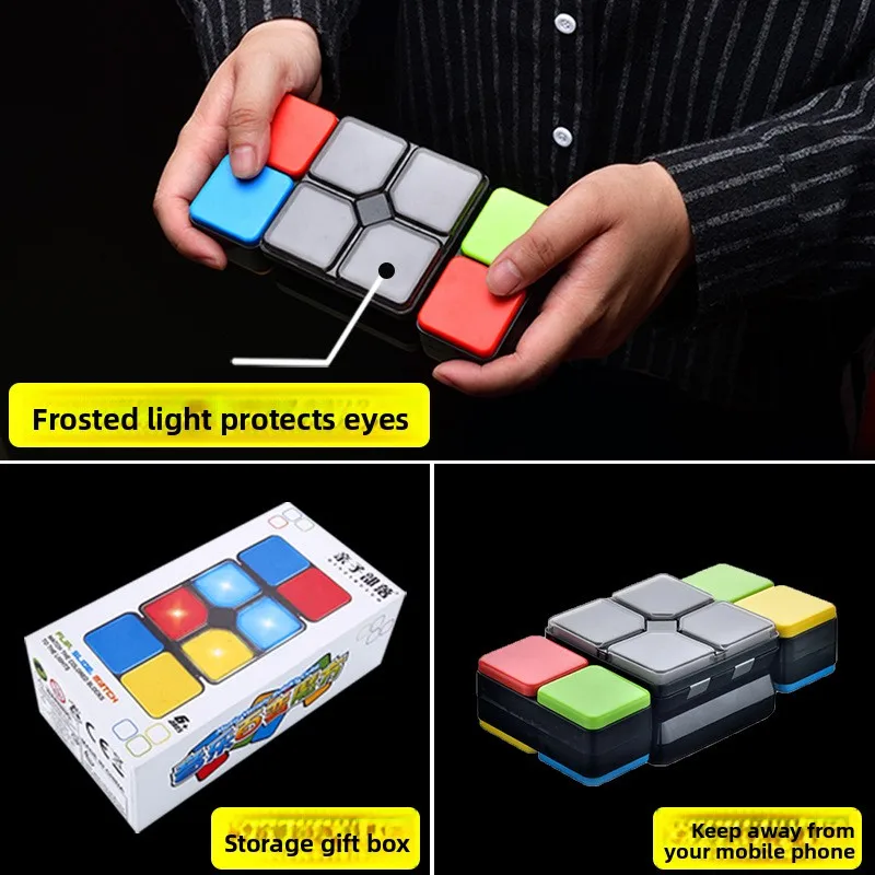 Cross-Border Music Cube Oonies Flipslide Electronic Handheld Game Brain Teaser Toy for Boys And Girls under 4 Years Old