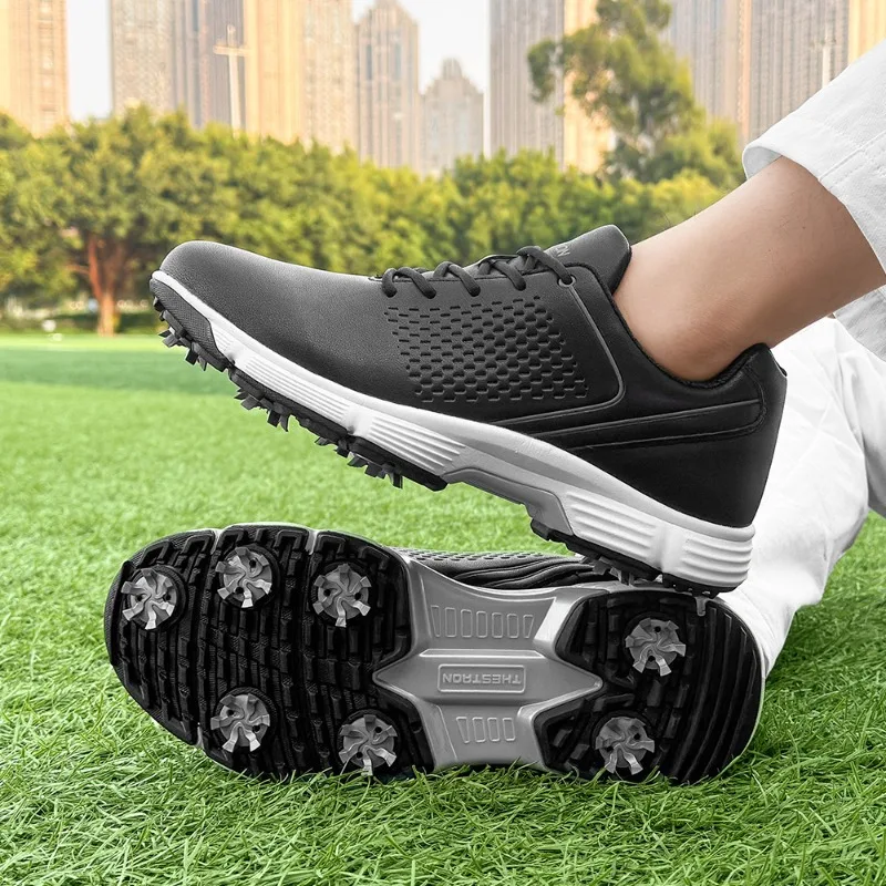 Professional Golf Training Shoes Lightweight Wear-resistant Sports Shoe Men's Large Size Lightweight Comfortable Golf Shoes