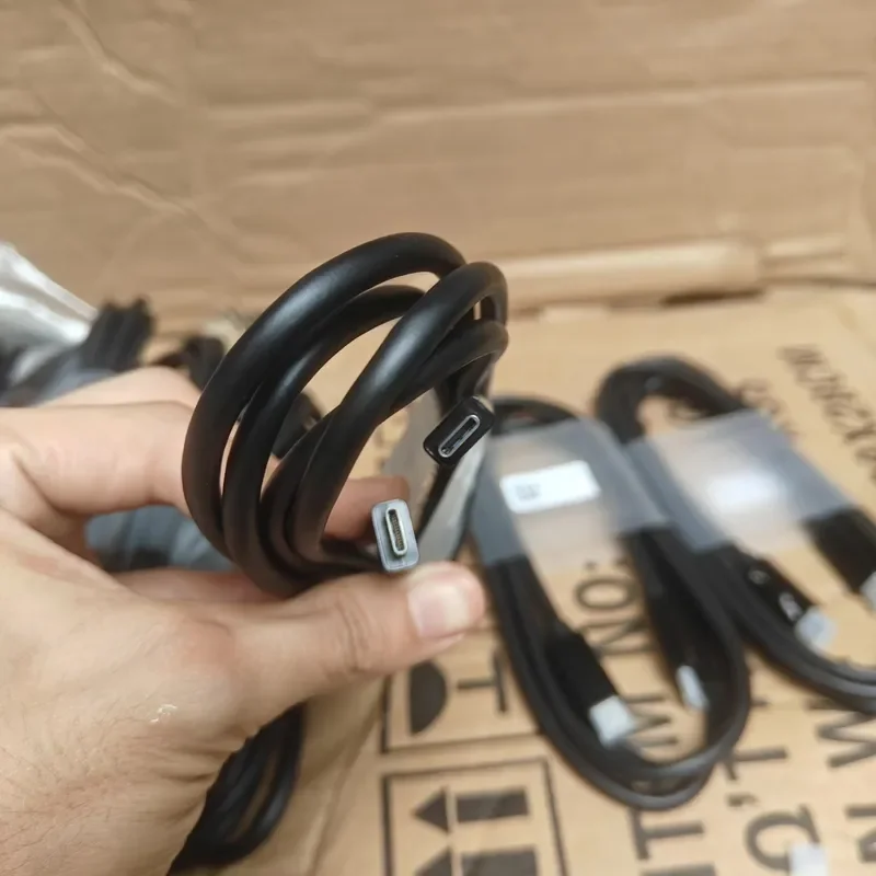 for DELL Thunderbolt 5 USB4 Full Featured Dual Type C Data Cable 240W Fast Charging High Speed Video Transmission Cord