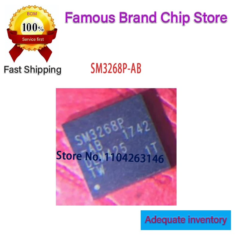 SM3268P-AB SM3268P Package QFN48 Brand New Original 5PCS/lot