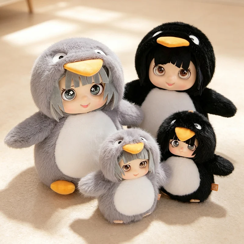 

Plush Music Penguin Toy Vinyl Doll Pendant Kawaii Keychain Car Key Holder Soft Kids Toys Exquisite Decor Toy Birthday Gifts