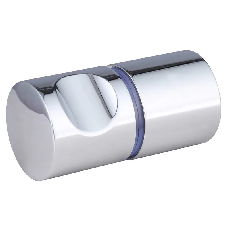 مقابض أبواب زجاجية من سبائك الألومنيوم ، مقبض بفتحة واحدة ، مقابض حمام صغيرة ، عملية بسيطة وحديثة ، سهلة التركيب