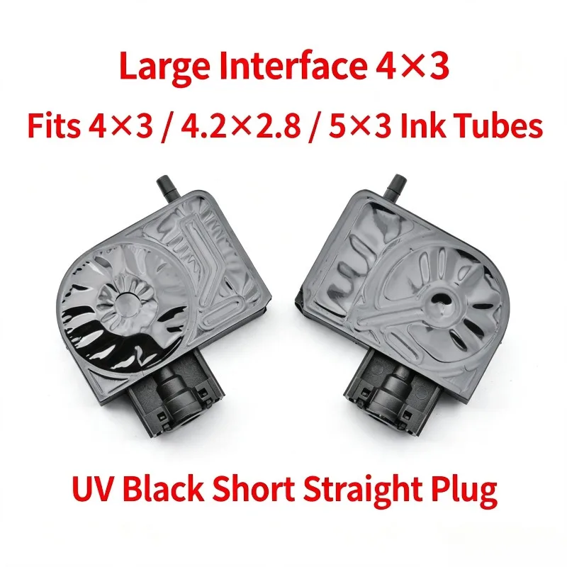20PCS Short Straight Plug DX5 UV Ink Damper for Epson 4800 4880 4000 4450 4400 7400 7450 9400 9450 7800 9800 7880 9880 Printer