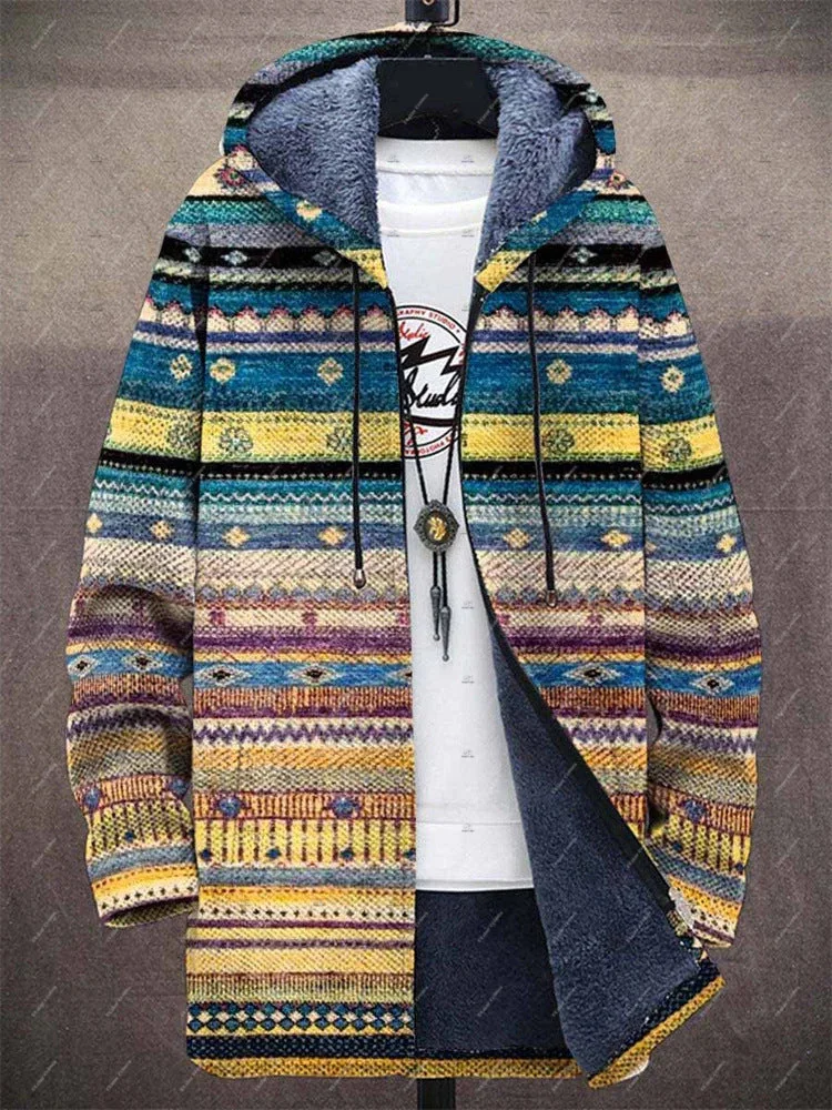 Hippie Graffiti Gradient Colorful Vintage Retro Harajuku 3DPrint Windbreaker Casual Winter Overcoat Fleece Zip Plush Hoodies Q5
