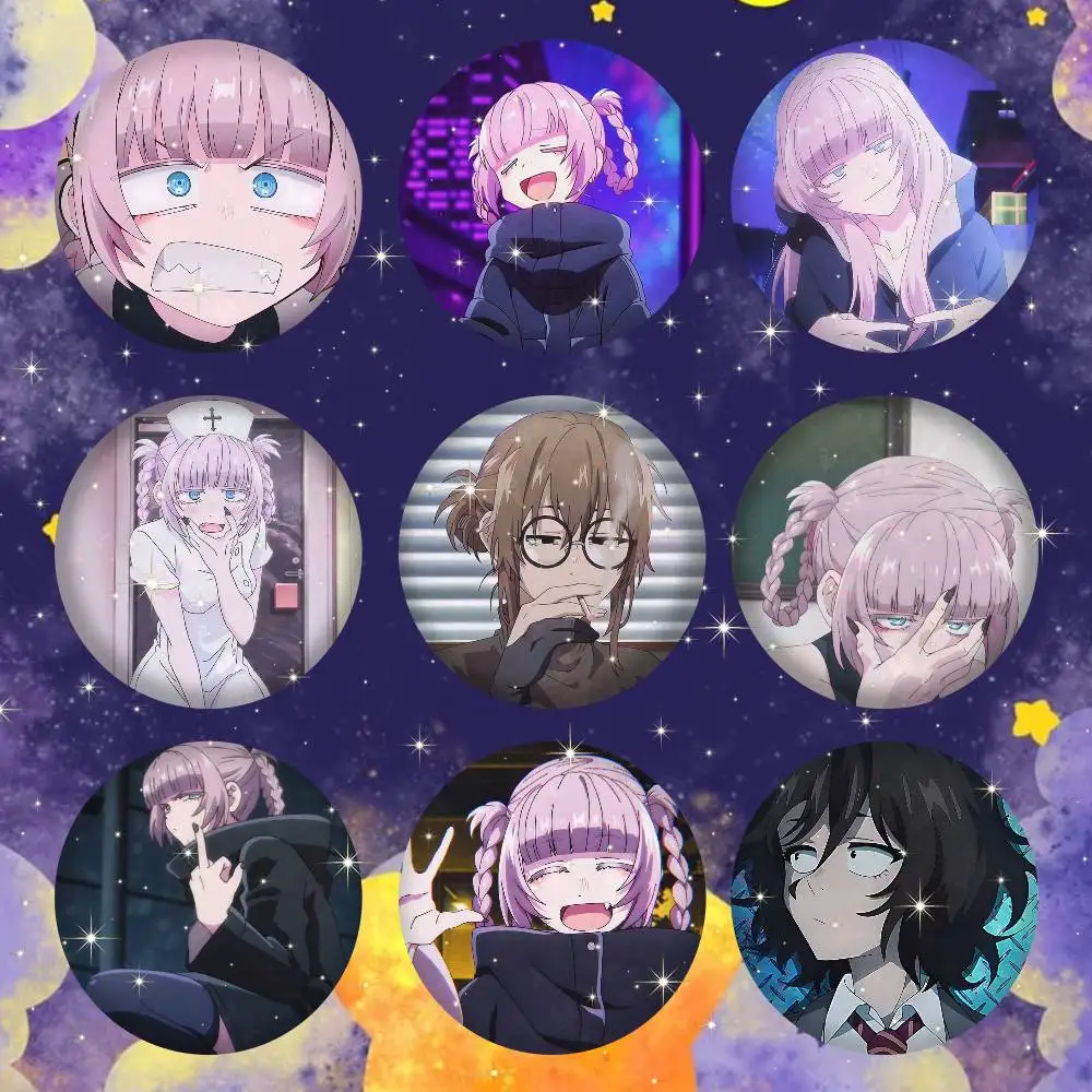 Call Of The Night Anime Anime Round Badges, Brooches, Clothing Accessories, Birthday Gifts, Anime Conventions