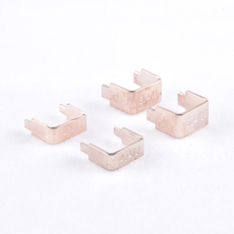 5pcs CG FL-U Model 40A 60A 180A 220A 75mV U Type Shunt Customized DC Shunt Ohm Manganese Copper Shunt PCB Resistances