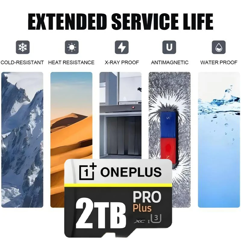 OnePlus Hot Sale Memory Card Class10 High Capacity U3 V30 Micro SD Card Multiple Sizes For Computer Monitoring Phone Camera