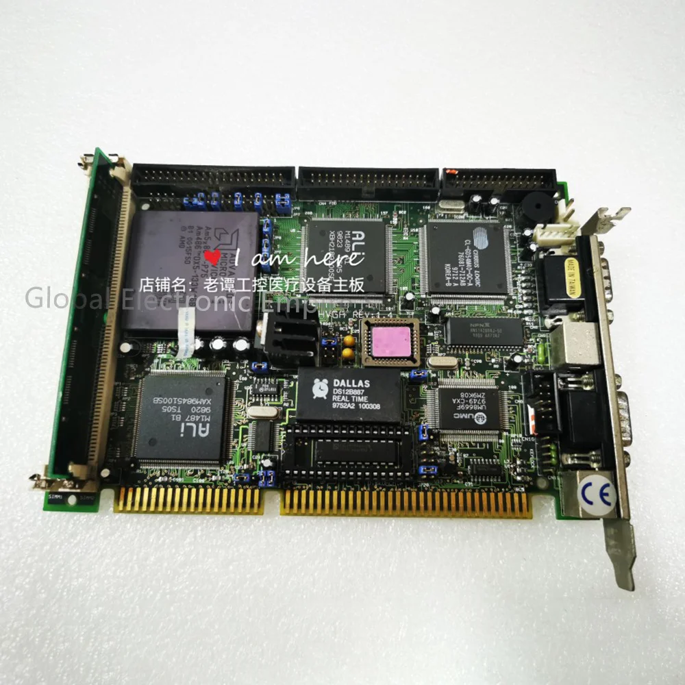 Controle Industrial Motherboard, IEI Motherboard, SSC-5x86, HVGA, Rev: 1.4/1.5