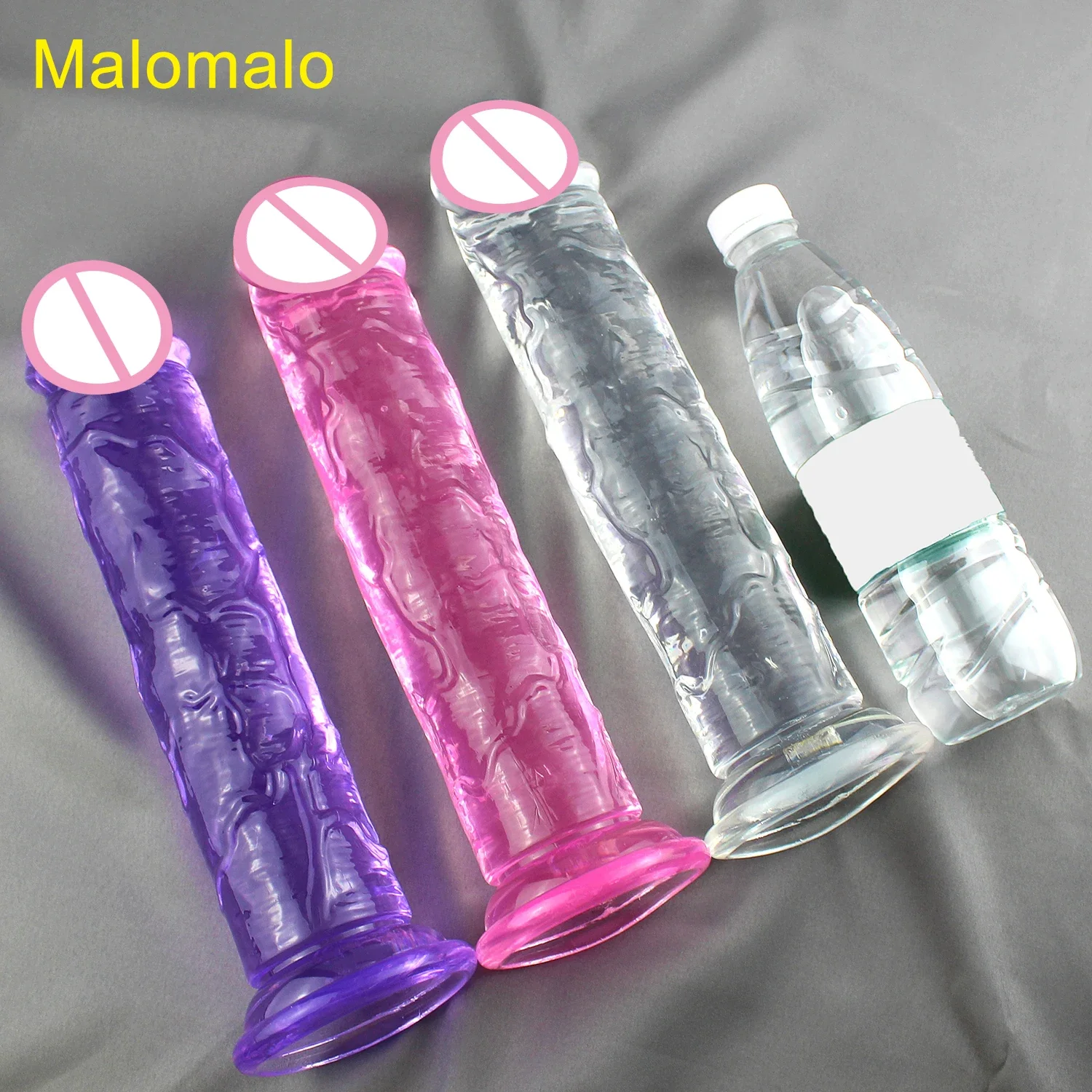 Günstiger 5-Farben-kleiner transparenter Dildo mit Saugnapf, Gelee-Schwanz, für Frauen, erotisches Analsex-Spielzeug, weicher Klitoris, vaginale Masturbatoren, Penis