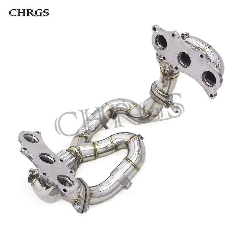 Factory Exhaust Manifold Y Pipes For Lotus Evora 3.5 GT410 2017-2019 Performance 304 Stainless Steel Exhaust Pipe System