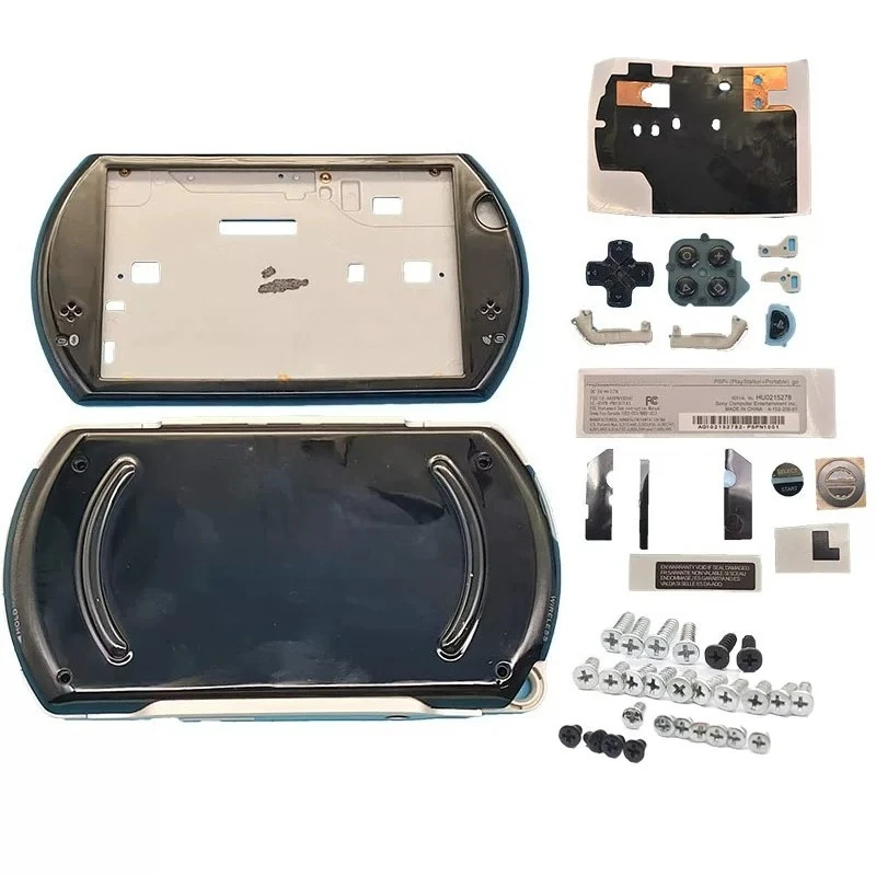 その他 PSPgo Complete Housing Shell Kit For PSP GO, Full Set Replacement Case