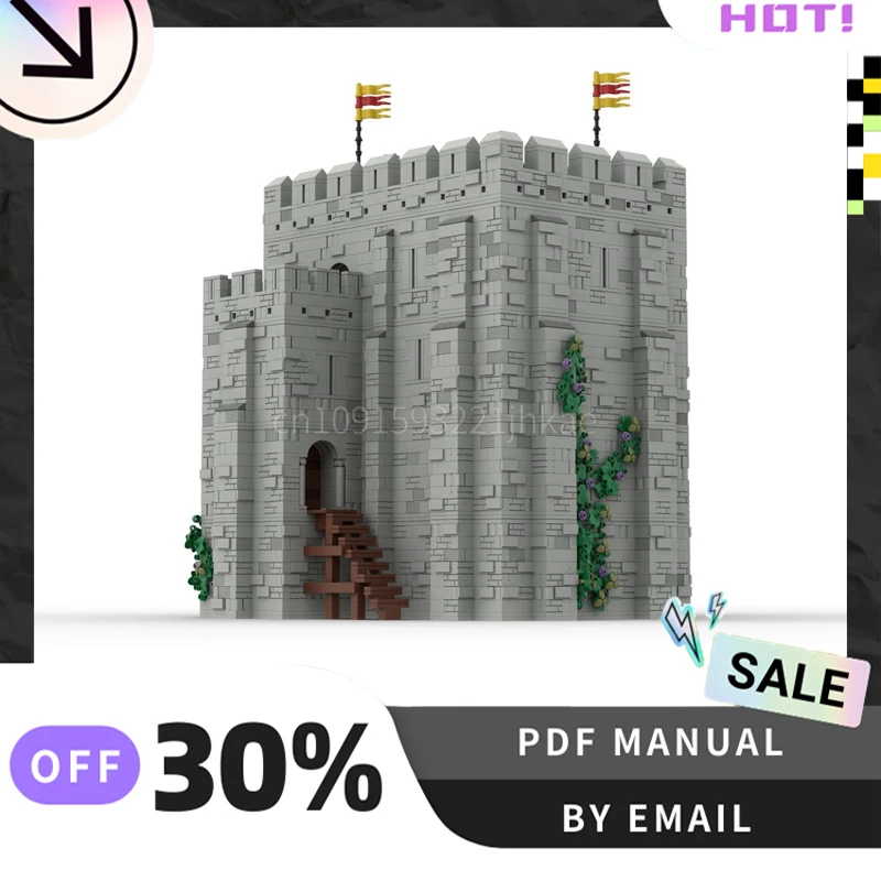

[8984PCS] Customized MOC Norman Keep Creative Building Blocks Set STEM Educational Toys DIY Construction Model Kit Birthday Gift