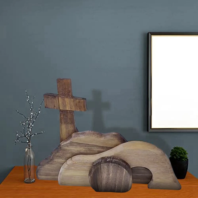 木製の庭の装飾,空のテーブル,クロスシーン