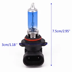 Car Headlight Bulb 9005 HB3 100W White Bright Halogen Light Lamp 12V 6000K