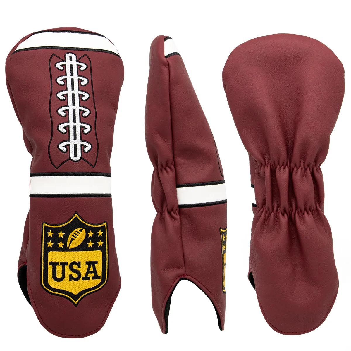 Limited Edition Football Design -Driver Head Cover -Top Quality Golf Club Cover Golf Headcovers Football Customize Your Golf Bag