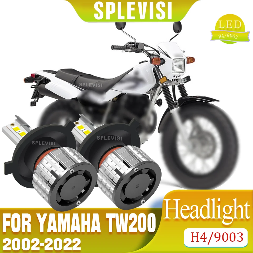 

60000 Hour Lifespan LED motorcycle Headlight For YAMAHA TW200 2002 2003 2004 2005 2006 2007 2008 2009 2010 2011 2012 2013-2022