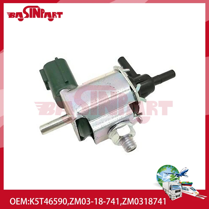 OEM K5T46589 K5T46590 K5T46595 Vacuum Solenoid Switch Valve For Mazda 6 2003-2008,Protege 1999-2001 Car Accessories Auto Parts