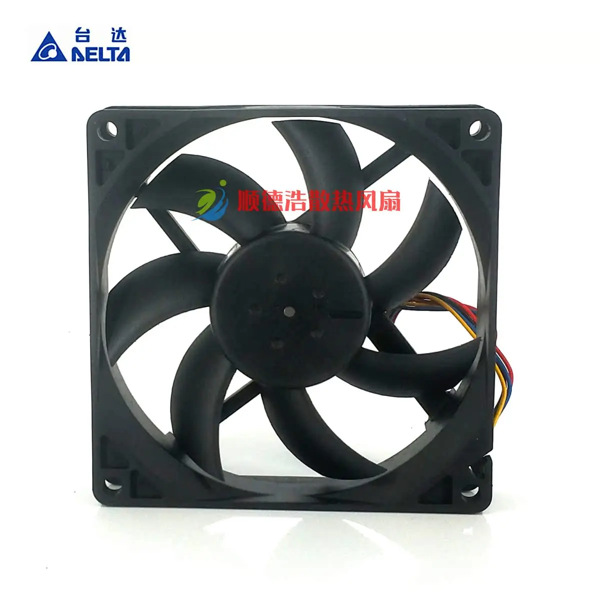 Delta Electronics Fan DC 12V 0,36 A 90x90x20mm 4-Wire kipas pendingin Server