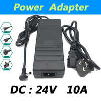 24V 10A Home Amplifiers Power Supply AC100-240V To DC 24V Power Adapter EU/US Plug DC 5525 Power Supply