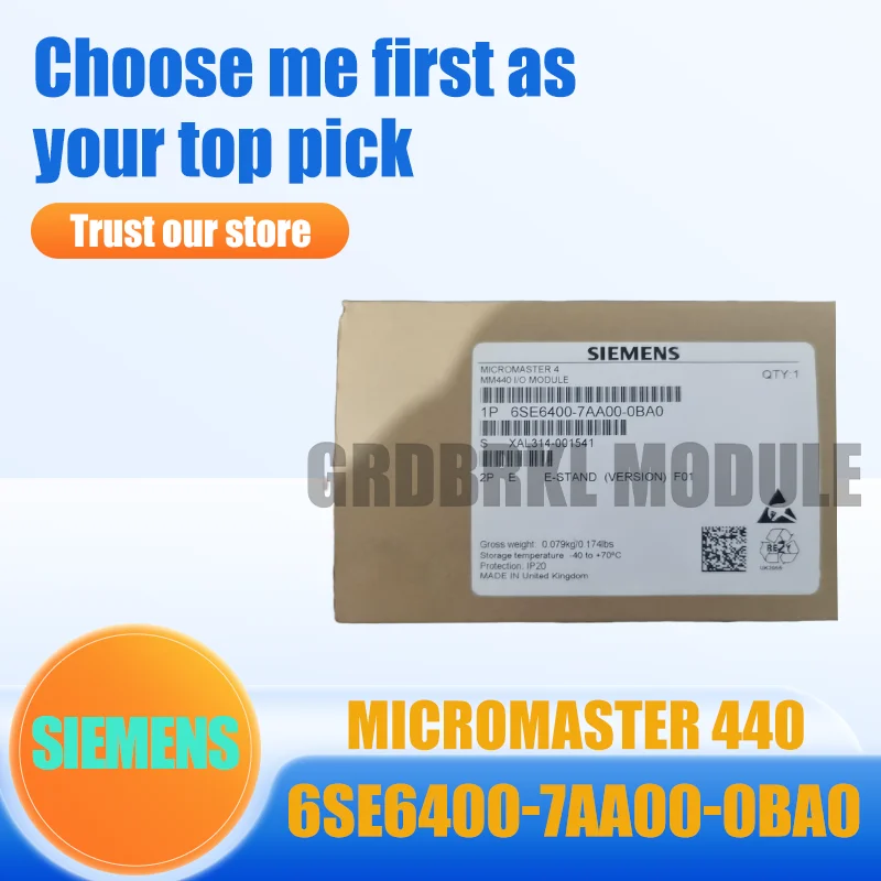 

New Original SIEMENS 6SE6400-7AA00-0BA0 6SE6400-1DN00-0AA0 6SE6400-0EN00-0AA0 Incremental Encoder Evaluation Module