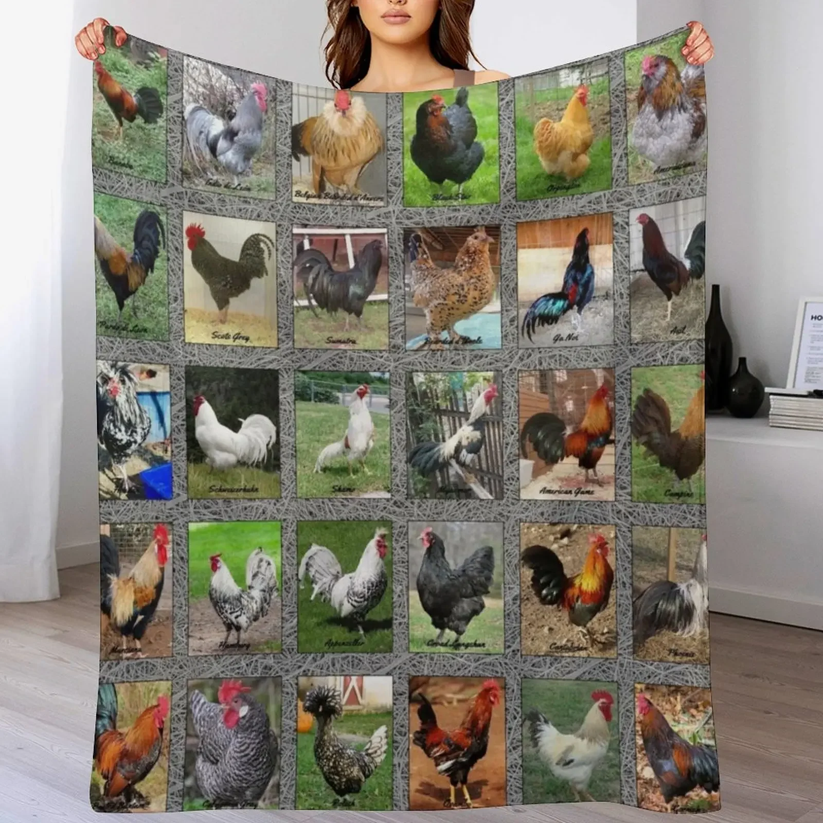 

Tastes Like Chicken Throw Blanket Fuzzy Plush Throw Blanket for Sofa Chair