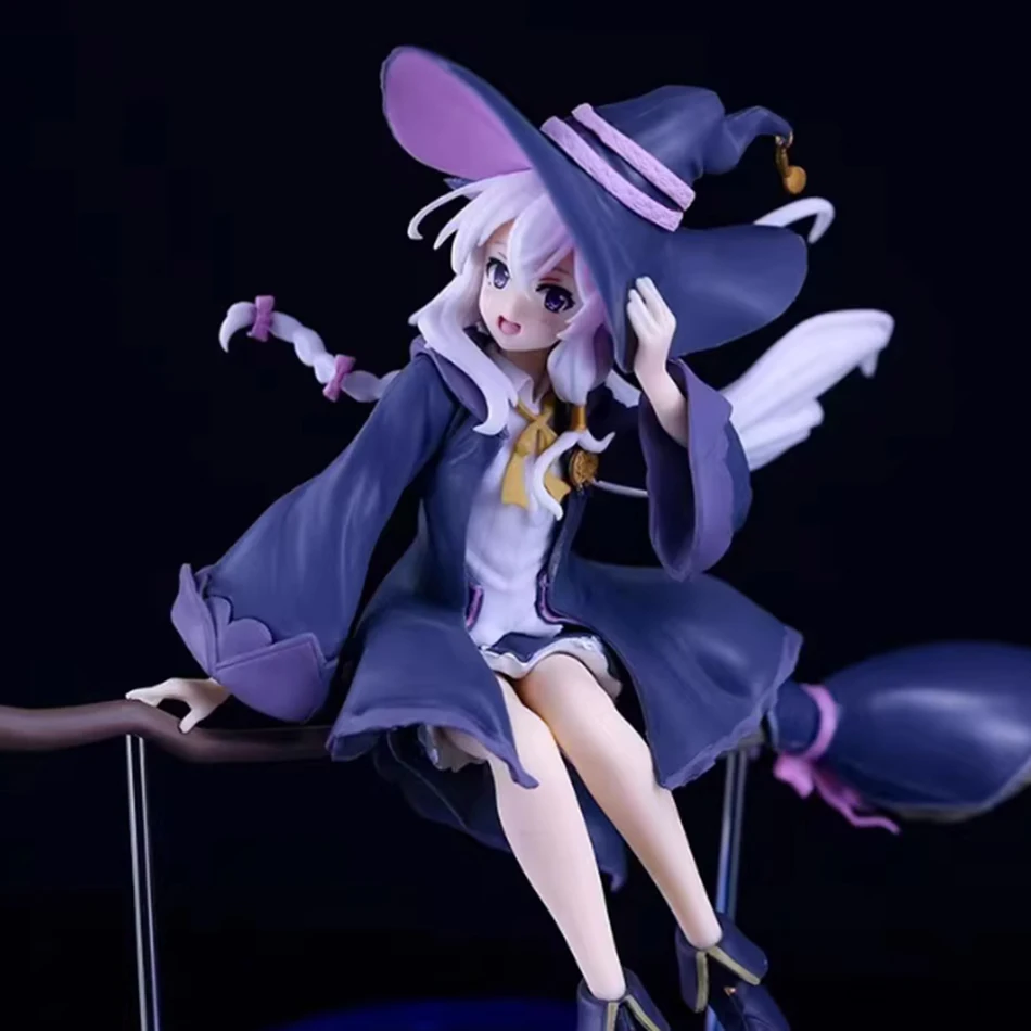 Juguetes de PVC, Anime Wandering Witch: The Journey Of Elaina, Figura de Acción de PVC de Elaina, Modelo de Juguete para Niños, Regalo de Cumpleaños