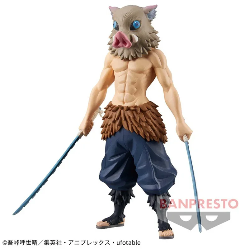 Banpresto شيطان القاتل Hashibira Inosuke بانداي أنيمي نموذج اللعب ، شخصية عمل حقيقية ، الهدايا الأصلية ، الحلي تحصيل للبنين