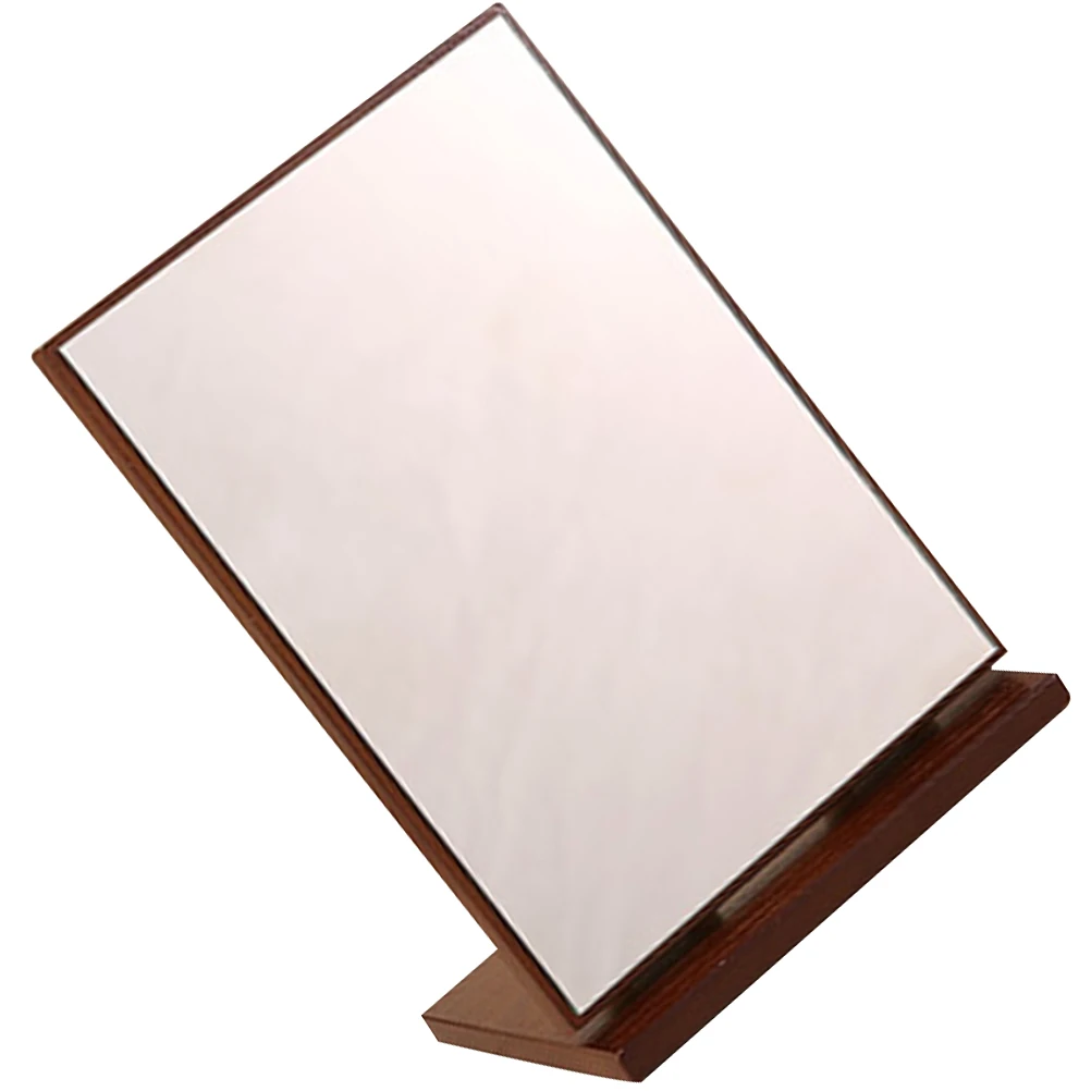 

Wooden Dressing Table Mirror Compact Lightweight Rotation Makeup Mirror for Bedroom Vanity Use Makeup Mirrors Small Mirrors