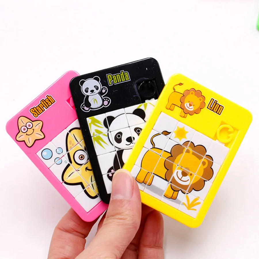 Cadong-子供向けのスライディングジグソーパズル,16グリッドの迷路パズル,小さなおもちゃ,子供向けの学校ギフト,減圧