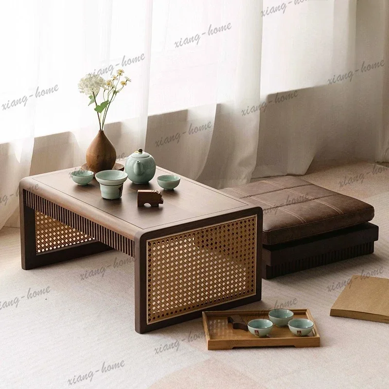 LJY Windowsill Homestay Coffee Tables Living Room Furniture Balcony Tea Coffee Tables Home Wooden Furniture Furniture Quemó MH40