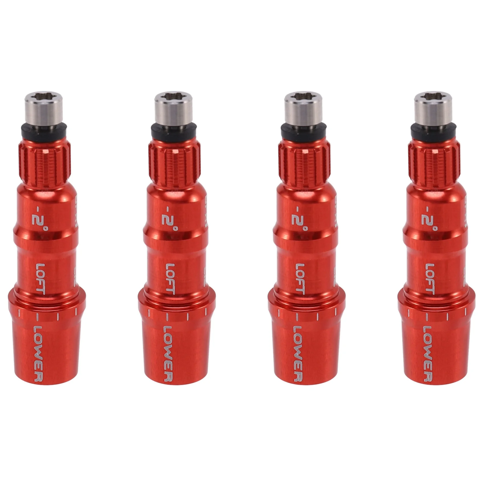 NALFI-4X 335 RH Golf Adapter Sleeve For Taylormade SIM, M1,M2,M3,,M5,M6 Custom Driver Red