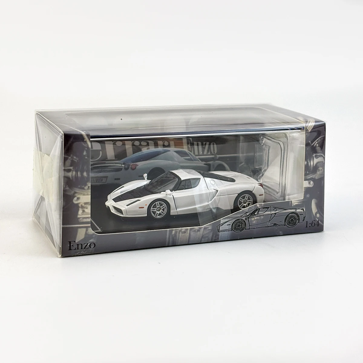 King Model 1:64 Enzo Figure Edition Simulation Alloy Open-Lid