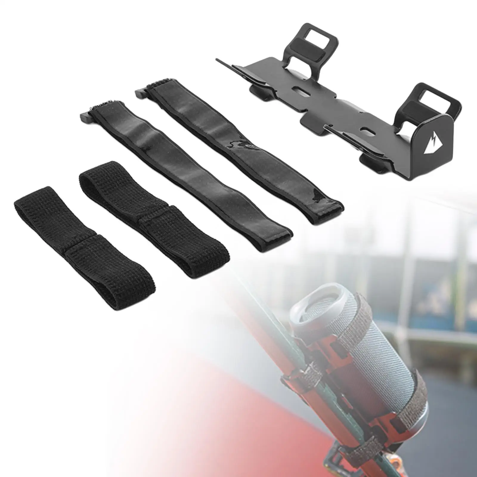 調整可能なマウンテンバイクスピーカーマウント、Bluetoothスピーカー用ウォーターボトルケージ