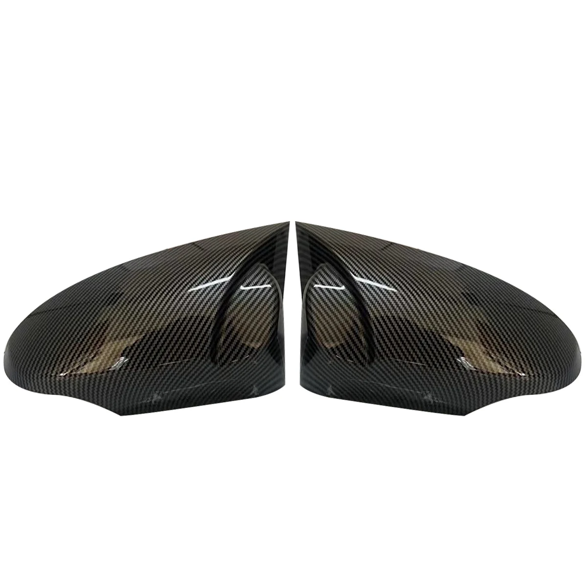 2x For Toyota CHR C HR C-HR 2017 2018 2019 2020 2021 Horn Rearview Mirror Cover Car Wing Side Door Mirror Caps