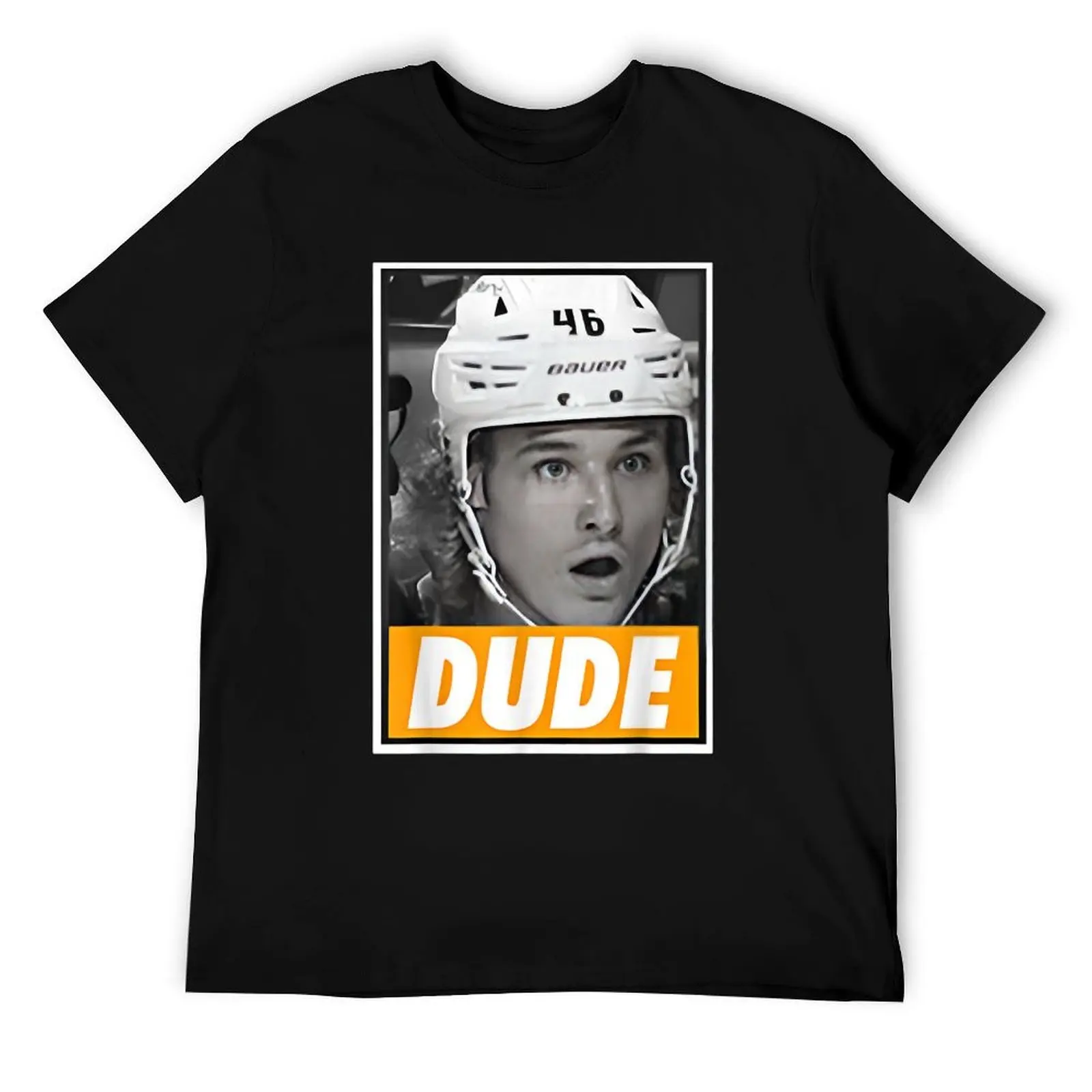 

Trevor zegras Dude professional ice hockey player michigan team gift T-Shirt man t shirt cotton men t shirt cotton 100% T-Shirt