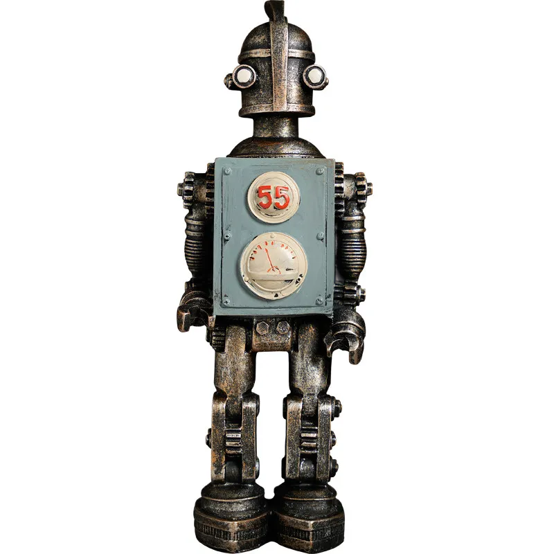 Robot retro ornament home creative mechanical decoration