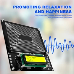Sine Wave Resonance Generator 0.01Hz~300000Hz Adjustable Square Wave Resonator 7.83Hz Stable Reverse Square Wave Generator