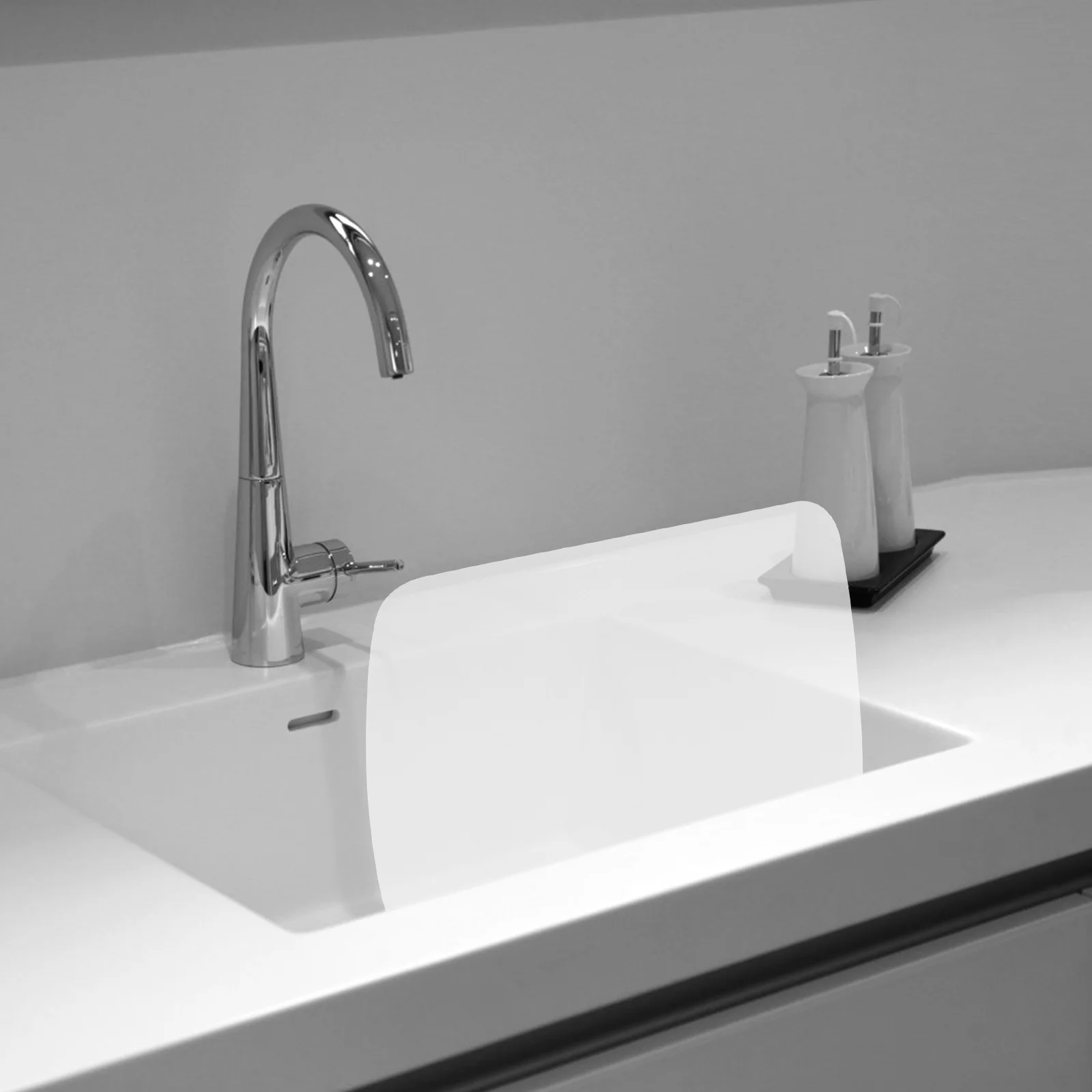 

2pcs Kitchen Sink Splash Guard Transparent Suction Splatter Screen For Faucet Waterproof Plastic Splash Protector Bathroom Sink