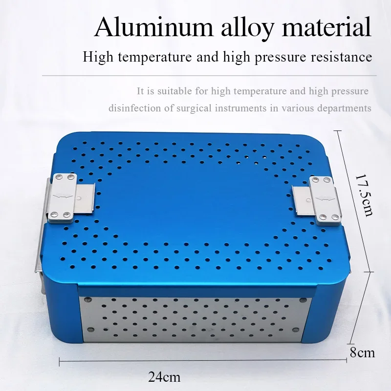 Surgical Instrument Box Ophthalmic Microsurgery High Temperature and High Pressure Sterilization Instrument Box