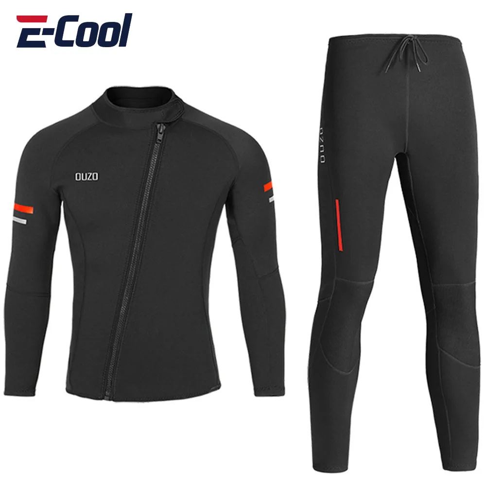 

Neoprene Wetsuit Men 1.5MM Scuba Diving Suit For Snorkeling Swimming Suit Kayaking Underwater Fishing Surfing Swimwear Swimsuit