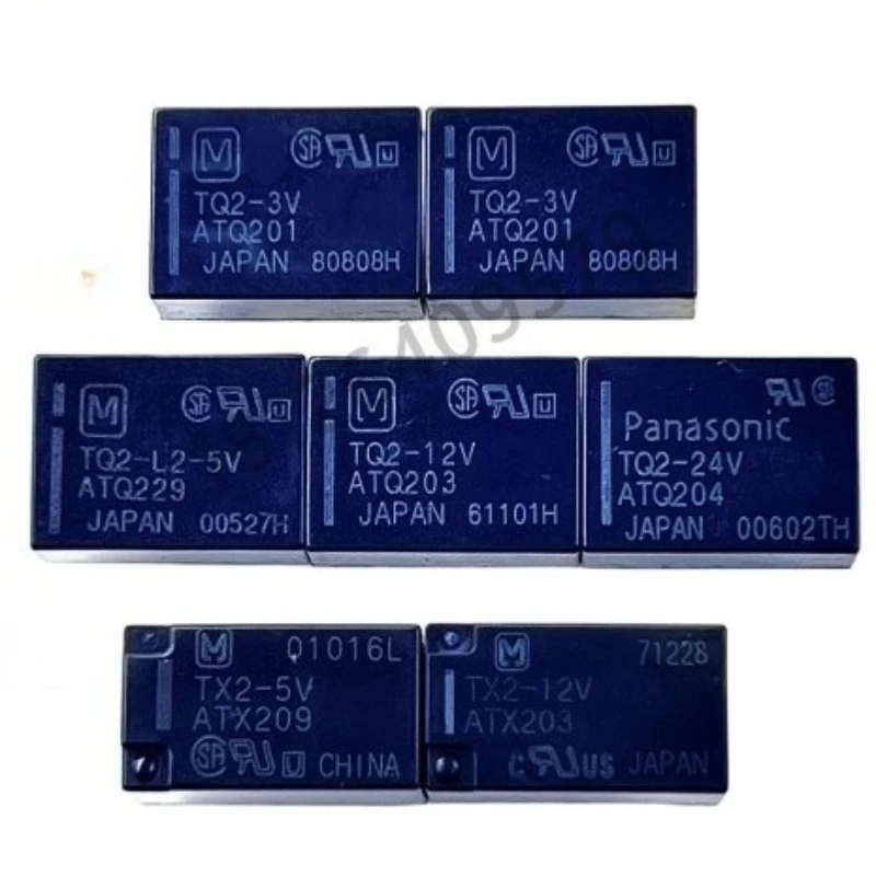New 1pcs/lot TQ2-5V 12V 24V TQ2 TX2 L2 DC 5V 12V 24VDC -L2 signal relay