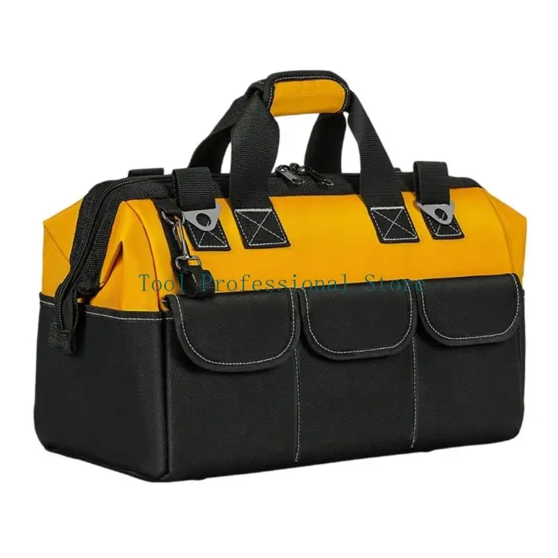 57QF 14/16/18/20inch Professional Electrician Working Multifunction Storage Tool Bag